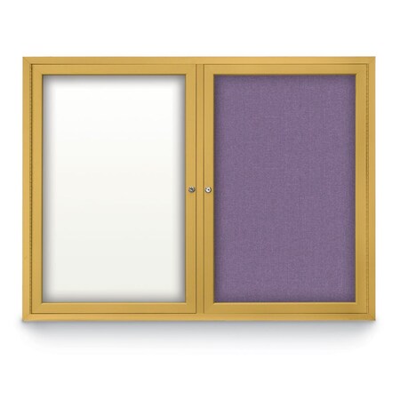 United Visual Products Corkboard, Ultramarine/White, 18" x 24" UV401-WHITE-ULTMAR